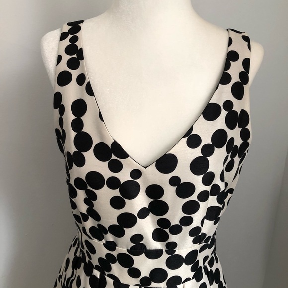 Taylor formal polka dot dress-4 - Picture 2 of 8